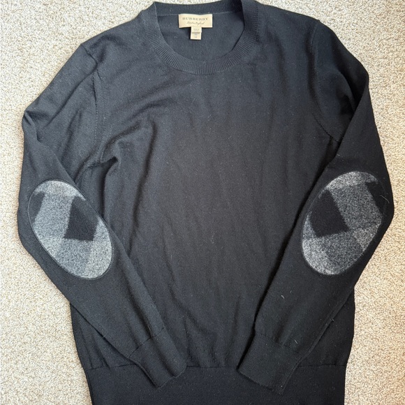 Burberry Vintage Black and Gray Crewneck Sweater